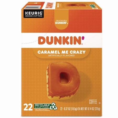 Dunkin K-Cup Pods, Caramel Me Crazy, 22PK 5000364900